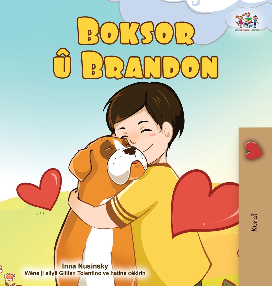 Boxer and Brandon (Kurdish Children's Book) cover