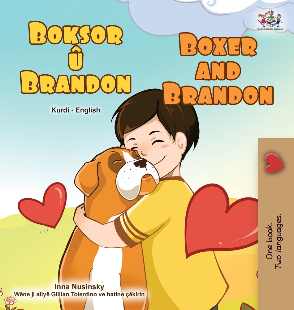Boxer and Brandon (Kurdish English Bilingual Children's Book) cover