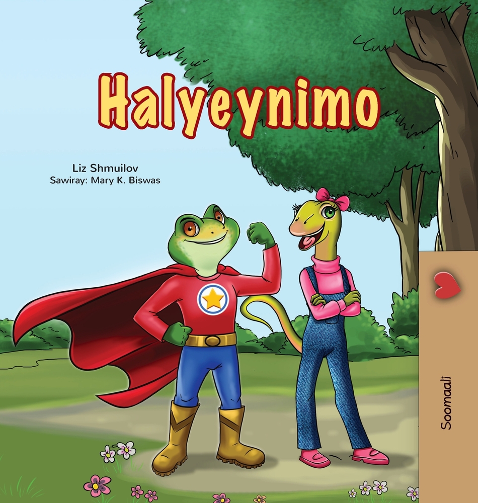 Being a Superhero (Somali Children's Book) cover