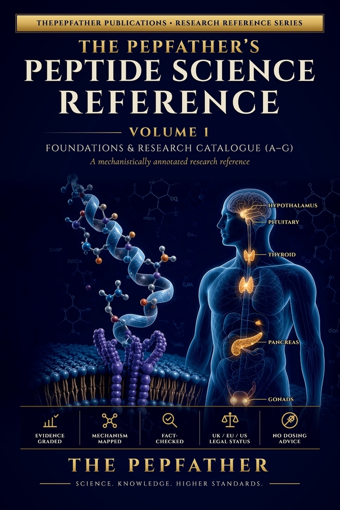 The PepFather's Peptide Science Reference cover