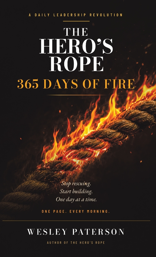 The Hero's Rope: 365 Days of Fire: A Daily Leadership Revolution cover
