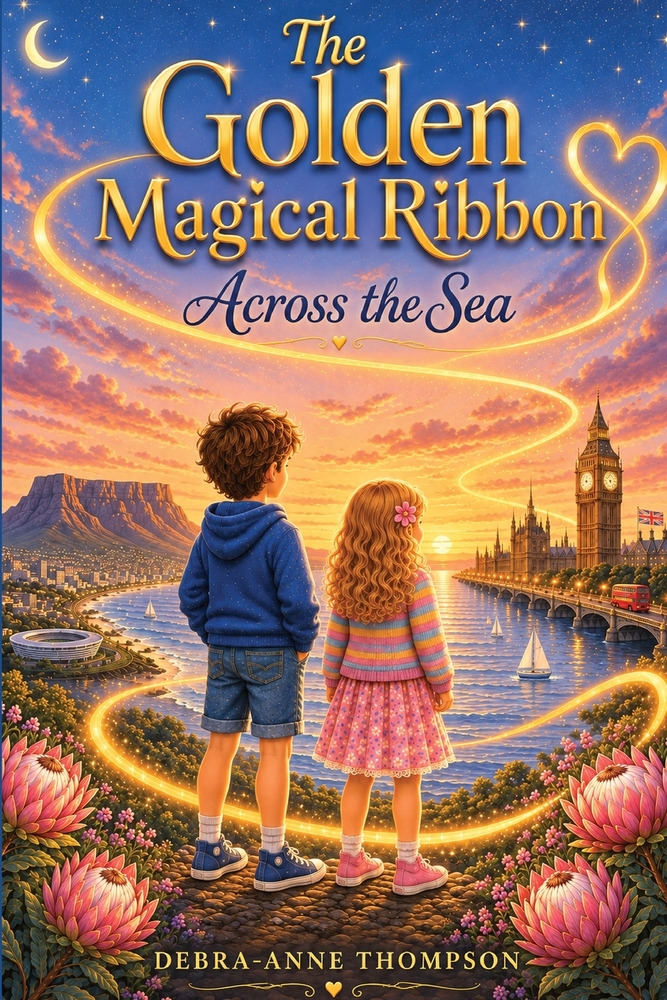 The Golden Magical Ribbon: Across the Sky cover