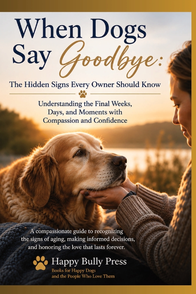 When Dogs Say Goodbye: The Hidden Signs Every Owner Should Know Understanding the Final Weeks, Days, and Moments with Compassion and Confidence cover