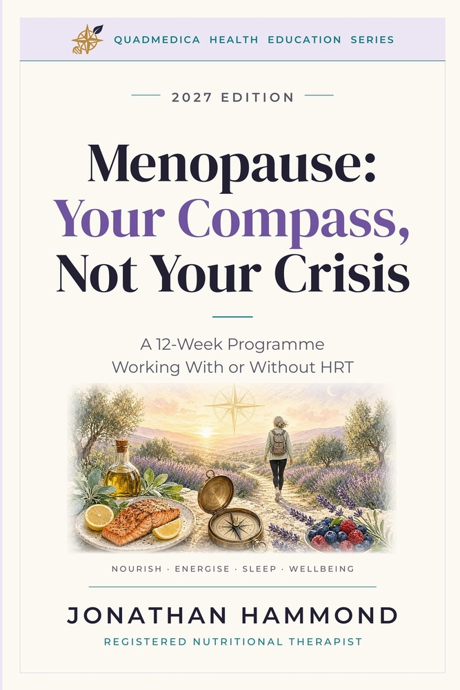 Menopause - Your Compass Not Your Crisis: A 12-Week Programme - Working With or Without HRT Four weeks to build - Twelve weeks to measure cover
