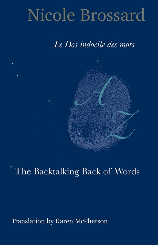 The Backtalking Back of Words cover