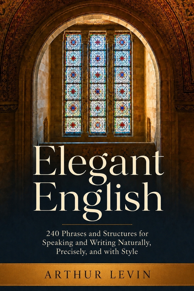 Elegant English: 240 Phrases and Structures for Speaking and Writing Naturally, Precisely, and with Style cover