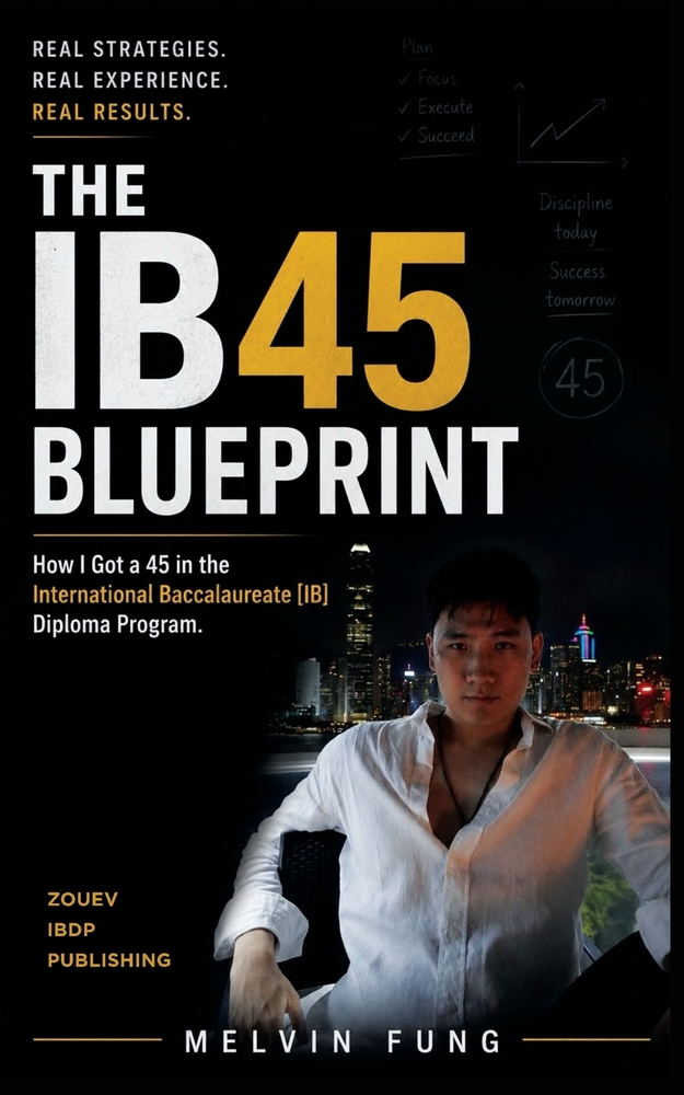 The IB 45 Blueprint: How I Got a 45 in the International Baccalaureate Diploma Program and You Can Too cover