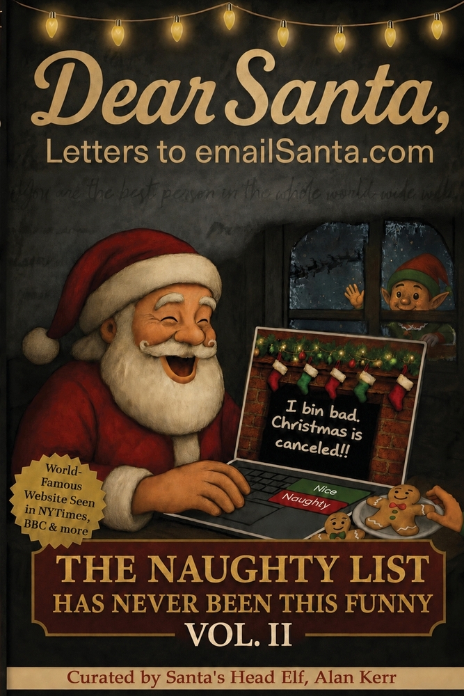 Dear Santa, Letters to emailSanta.com: Vol. II: The Naughty List Has Never Been This Funny cover