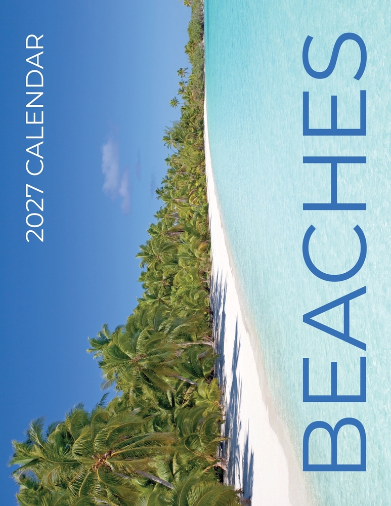 Beaches 2027 Calendar cover