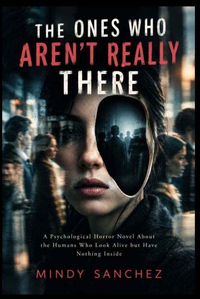 THE ONES WHO AREN'T REALLY THERE A Psychological Horror Novel About the Humans Who Look Alive but Have Nothing Inside cover