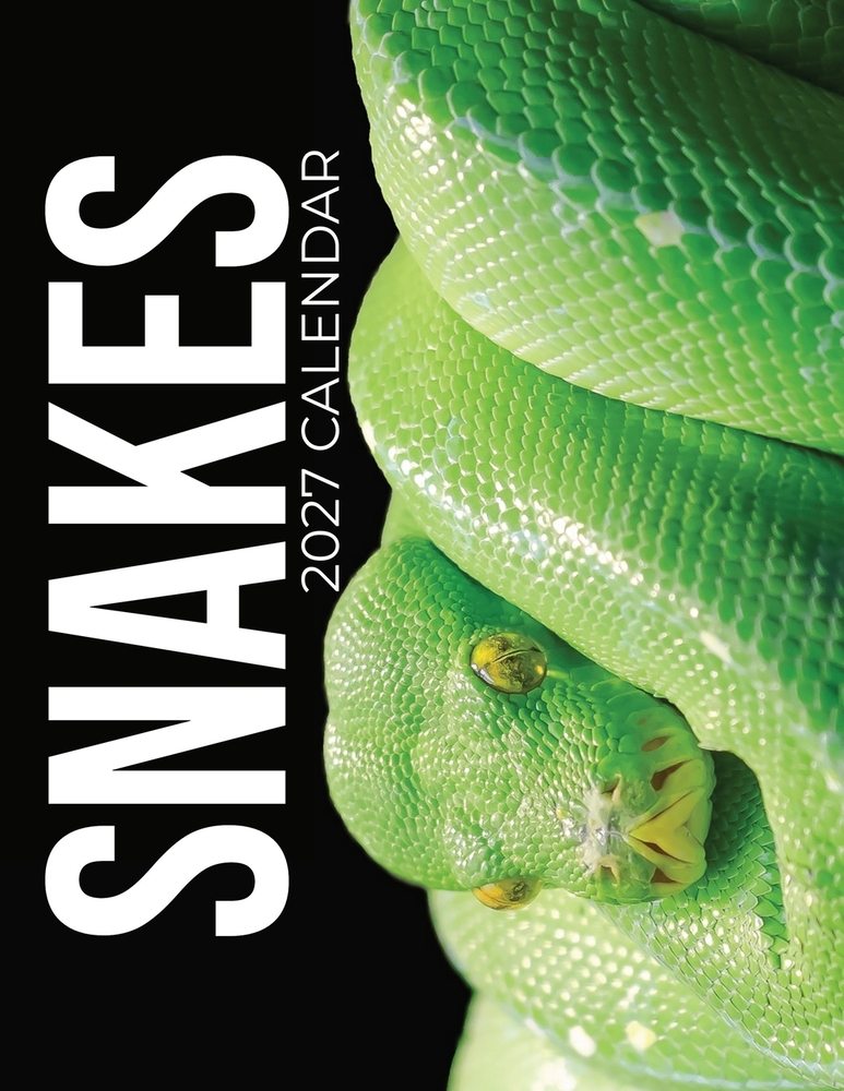 Snakes 2027 Calendar cover
