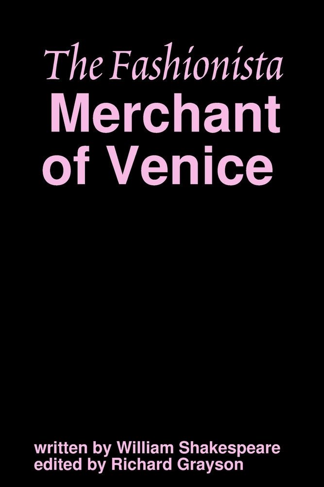 The Fashionista MERCHANT OF VENICE cover