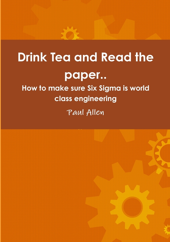 Drink Tea and Read the paper.. cover