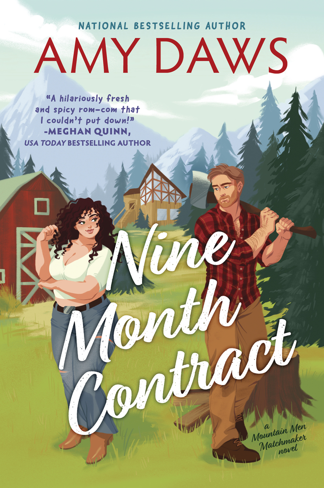 Nine Month Contract: A Grumpy Sunshine Surrogacy Romance cover