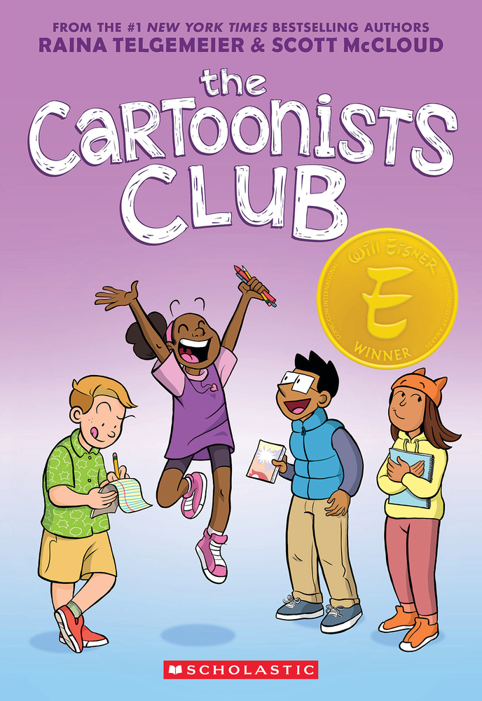 The Cartoonists Club: A Graphic Novel cover