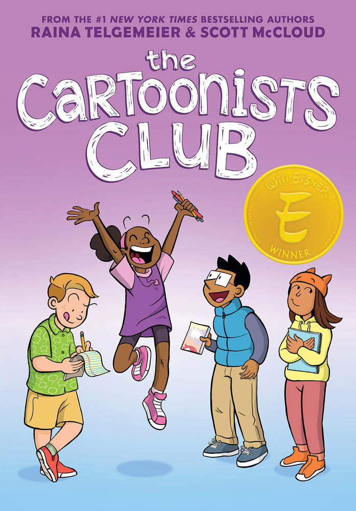 The Cartoonists Club: A Graphic Novel cover