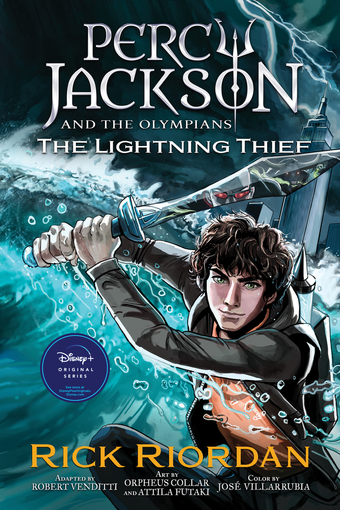 Percy Jackson and the Olympians: The Lightning Thief the Graphic Novel (Paperback) cover