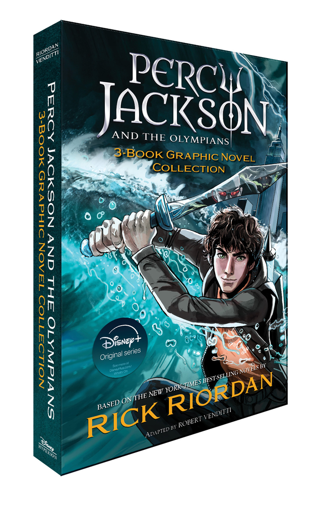 Percy Jackson 3-Book Graphic Novel Collection cover