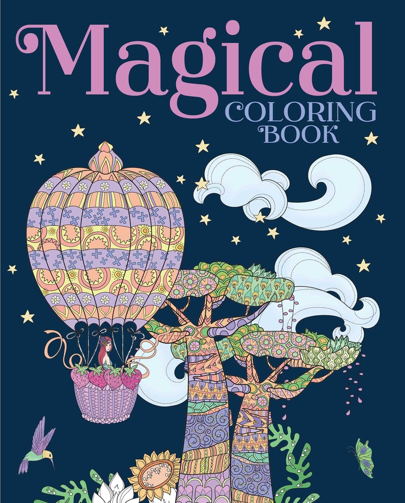 Magical Coloring Book cover
