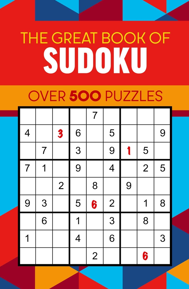 The Great Book of Sudoku: Over 500 Puzzles cover