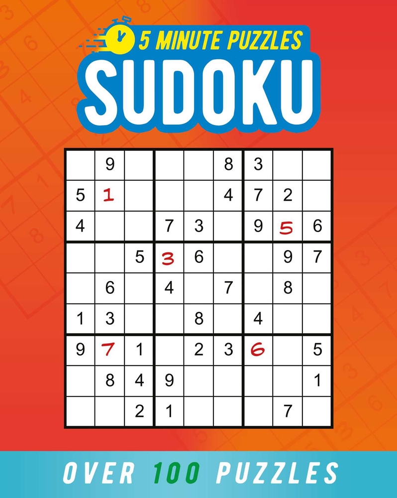 5 Minute Puzzles: Sudoku: Over 100 Puzzles cover