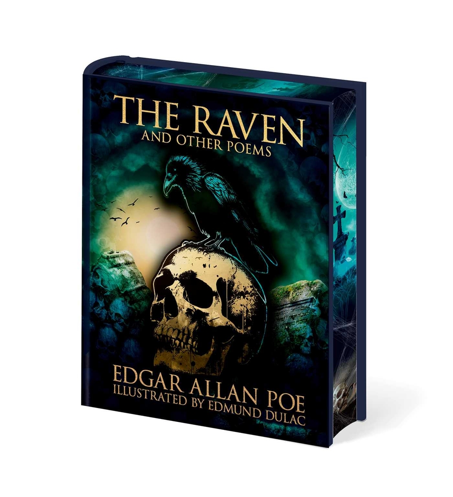 The Raven & Other Poems of Edgar Allan Poe: Illustrated by Edmund Dulac cover