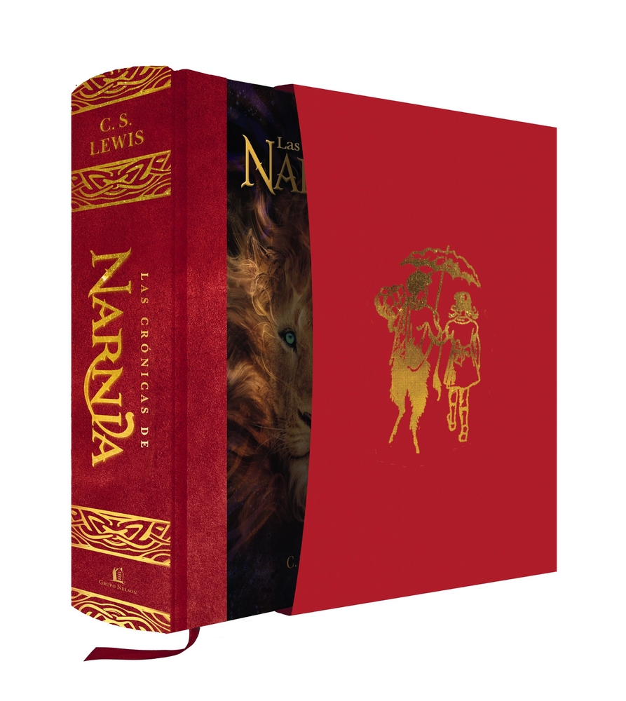 Las Crónicas de Narnia, Edición de Lujo, Tapa Dura Con Estuche: 7 Libros En 1 cover