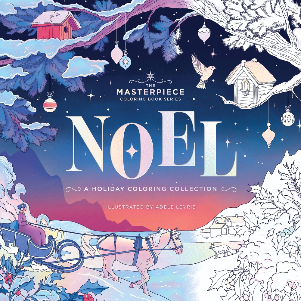 Noel: A Holiday Coloring Collection cover