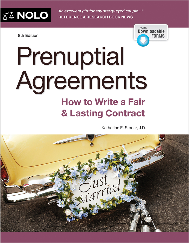 Prenuptial Agreements: How to Write a Fair & Lasting Contract cover