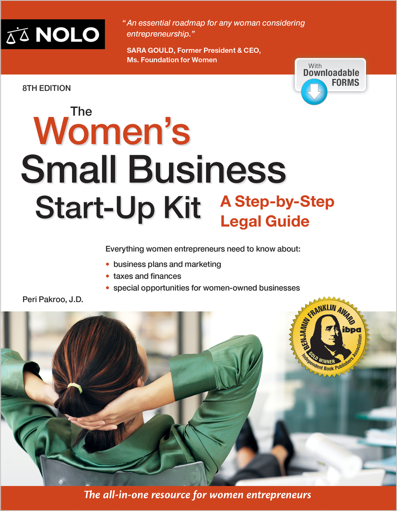 The Women's Small Business Start-Up Kit: A Step-By-Step Legal Guide cover