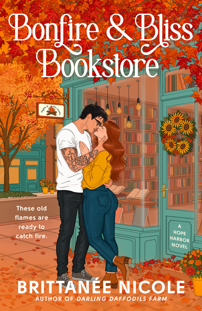 Bonfire and Bliss Bookstore cover