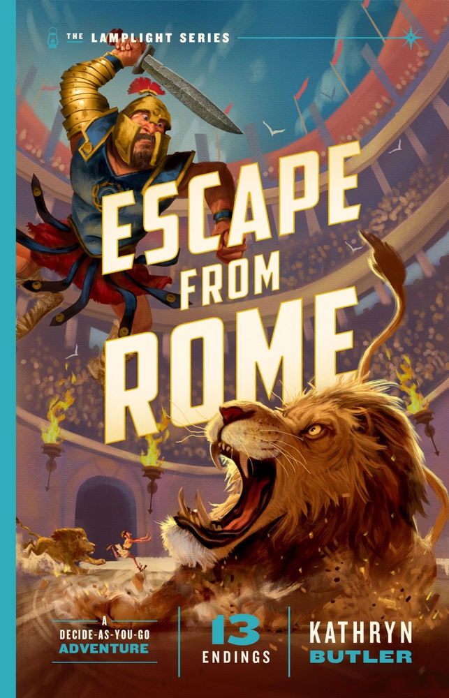 Escape from Rome, Volume 2: A Decide-As-You-Go Adventure (the Lamplight Series Book 2) cover