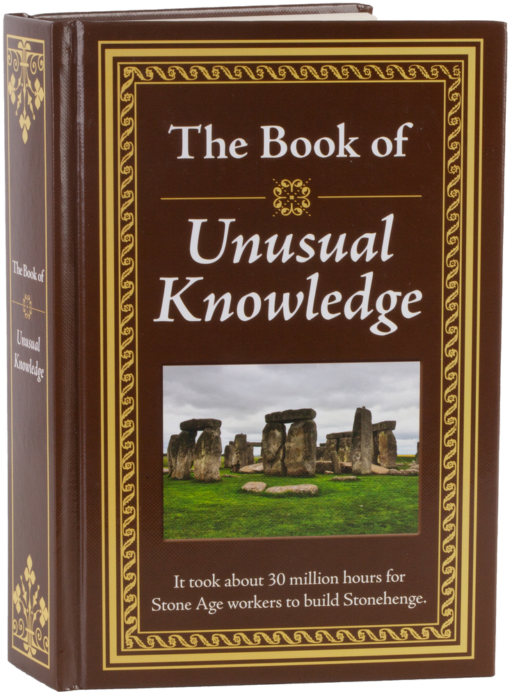 The Book of Unusual Knowledge: Big Book of Fascinating Facts & Information Hardcover Gift for Trivia Buffs, Curious Minds, Adults, Dad & Knowledge See cover