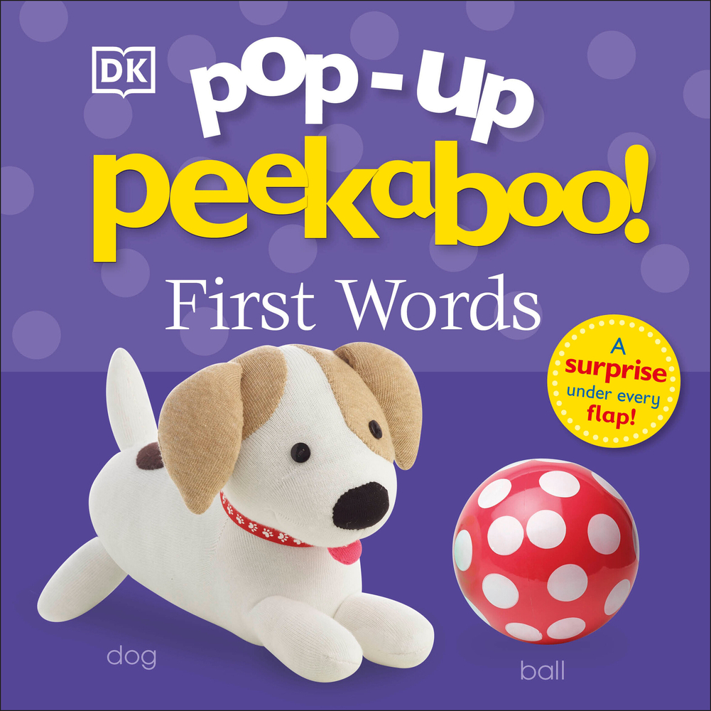 Pop-Up Peekaboo! First Words: A Chatty Surprise Under Every Flap! cover