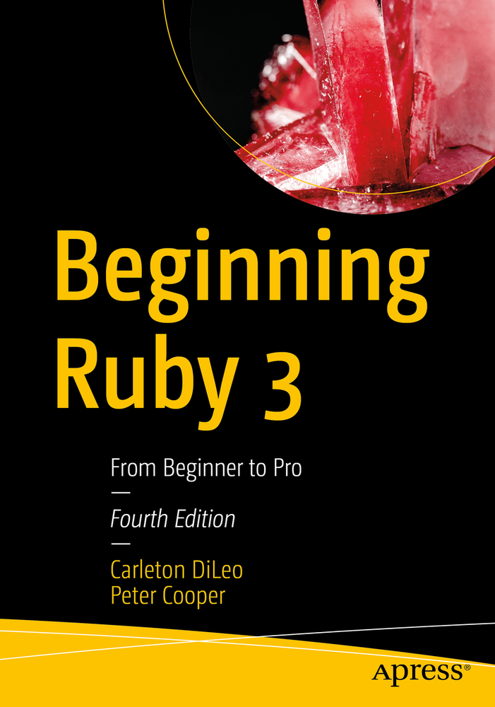 Beginning Ruby 3: From Beginner to Pro cover
