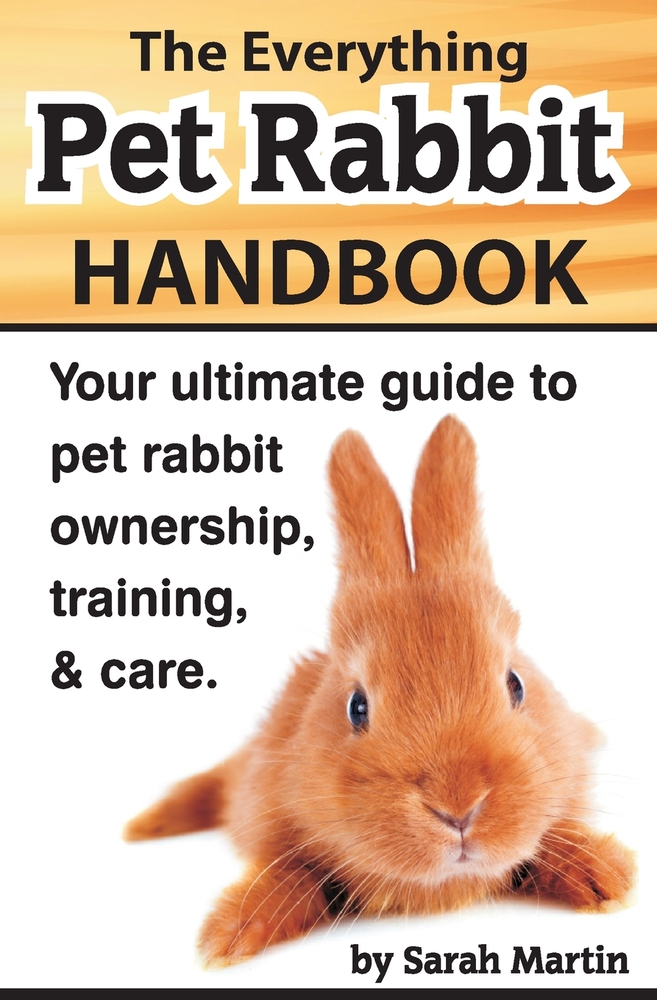 The Everything Pet Rabbit Handbook: Your Ultimate Guide to Pet Rabbit Ownership, Training, and Care cover