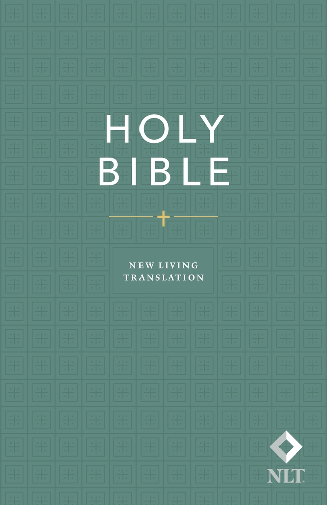 Holy Bible, Economy Outreach Edition, NLT (Softcover, Aqua) cover
