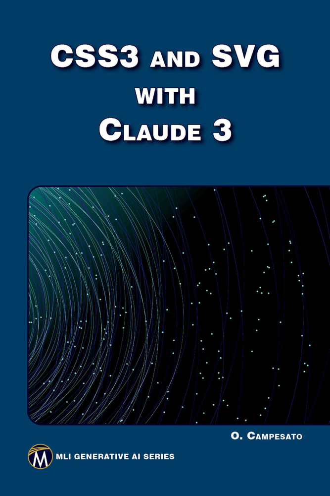 CSS3 and SVG with Claude 3 cover