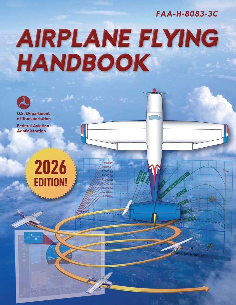 Airplane Flying Handbook: Faa-H-8083-3c (2026) cover