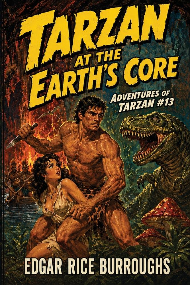 Tarzan at the Earth's Core cover