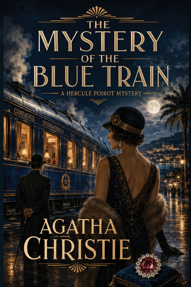 The Mystery of the Blue Train: A Hercule Poirot Mystery of Murder, Jewels, and Riviera Intrigue cover