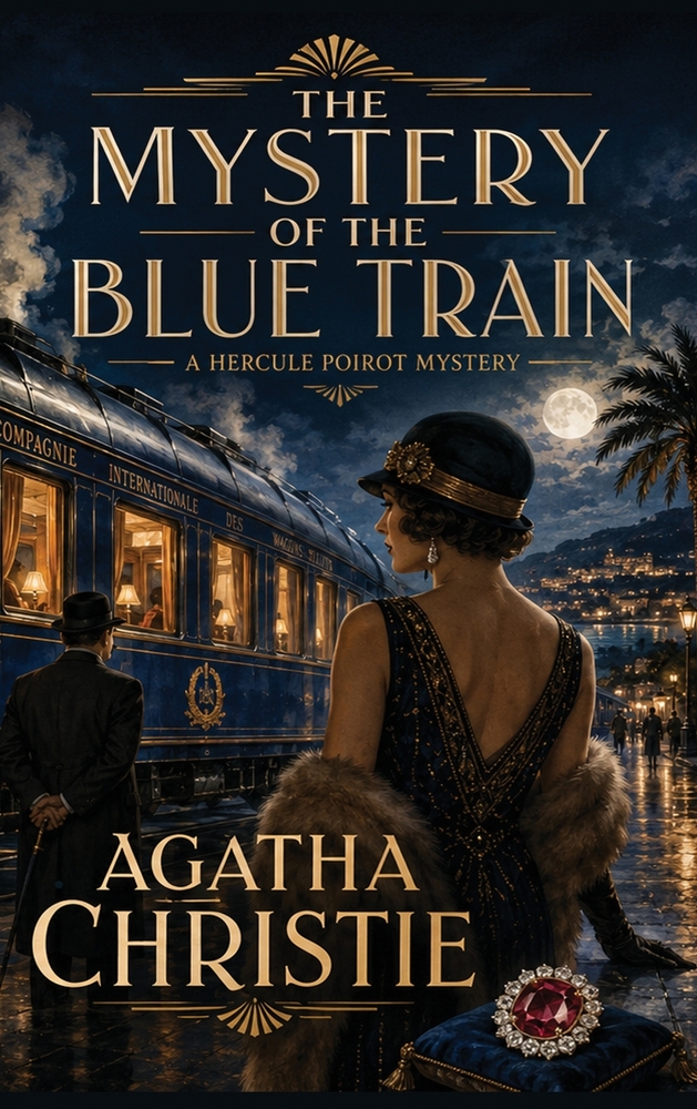 The Mystery of the Blue Train: A Hercule Poirot Mystery of Murder, Jewels, and Riviera Intrigue cover