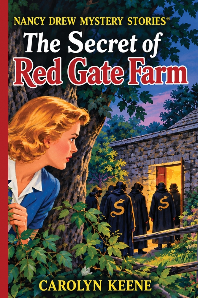 The Secret of Red Gate Farm: A Positronic Book cover