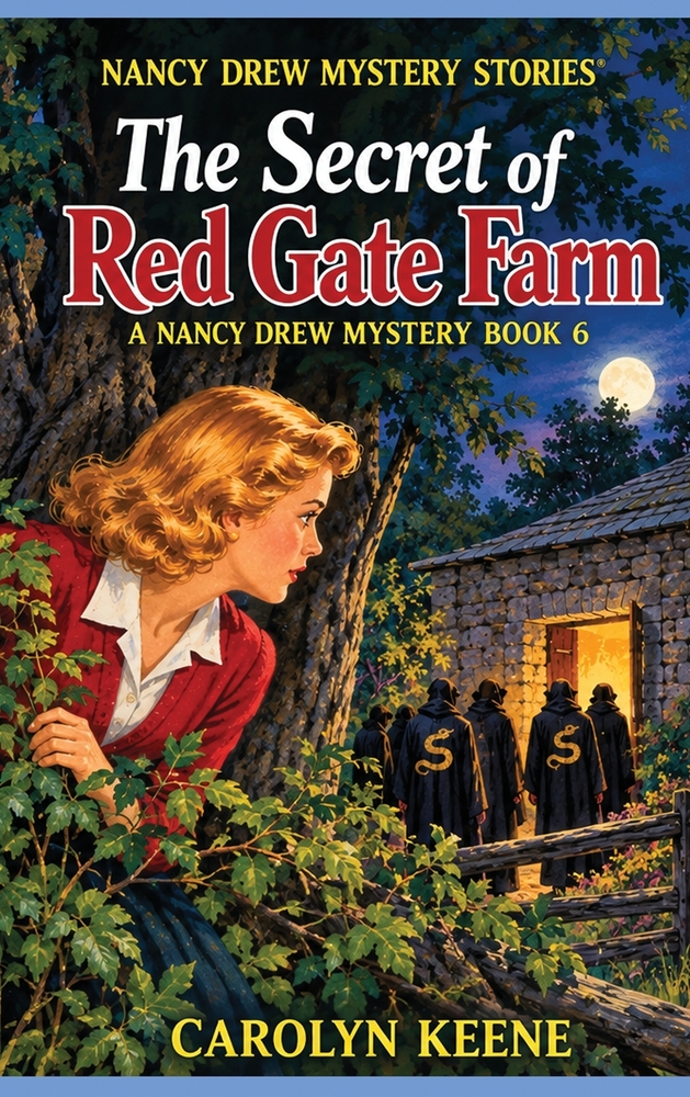 The Secret of Red Gate Farm: A Positronic Book cover
