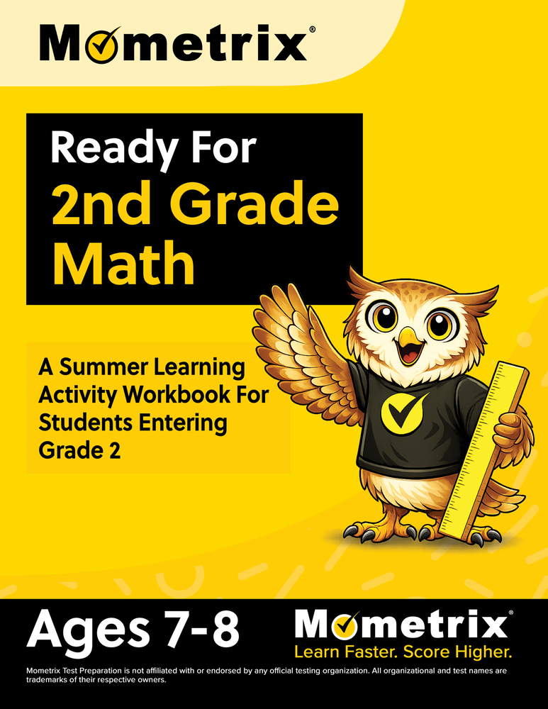Ready For 2nd Grade Math: A Summer Learning Activity Workbook For Students Entering Grade 2 [Ages 7-8] cover