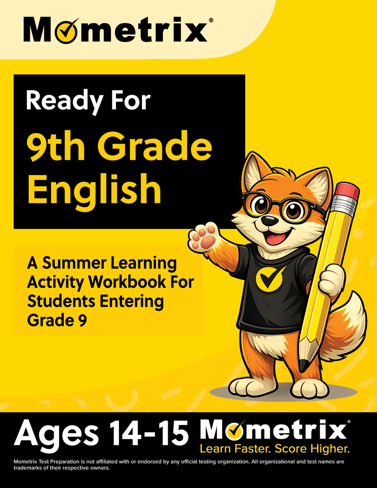 Ready For 9th Grade English: A Summer Learning Activity Workbook For Students Entering Grade 9 [Ages 14-15] cover