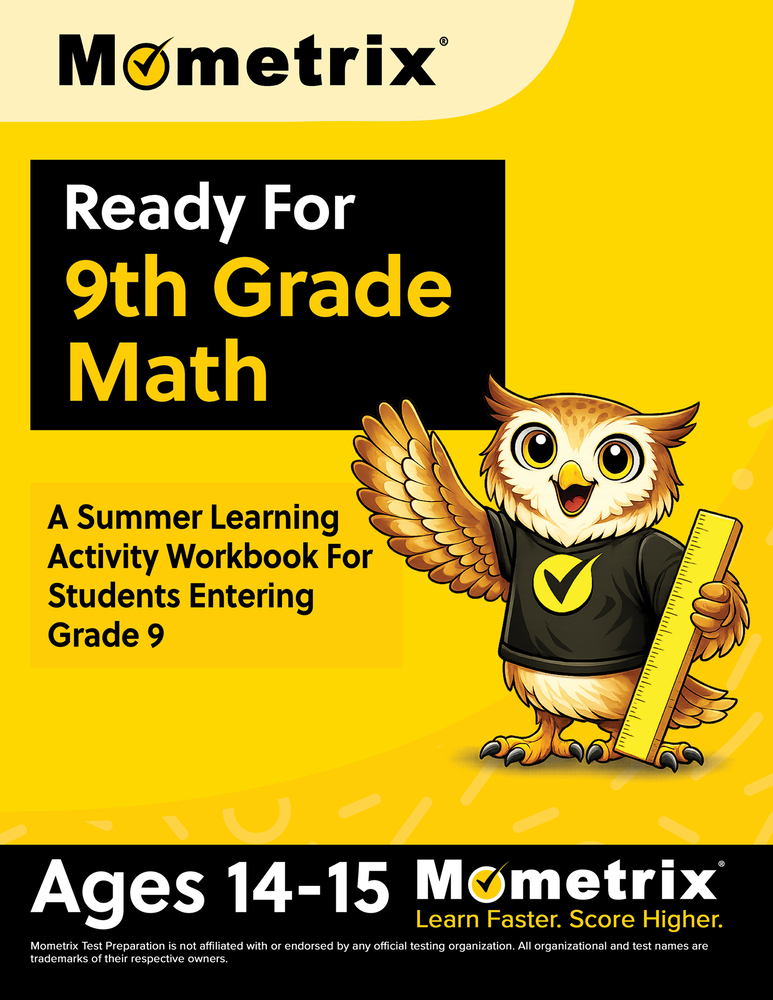 Ready For 9th Grade Math: A Summer Learning Activity Workbook For Students Entering Grade 9 [Ages 14-15] cover