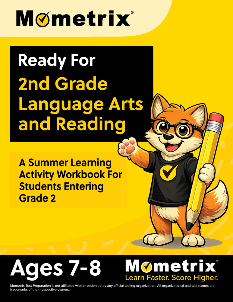 Ready For 2nd Grade Language Arts and Reading: A Summer Learning Activity Workbook For Students Entering Grade 2 [Ages 7-8] cover