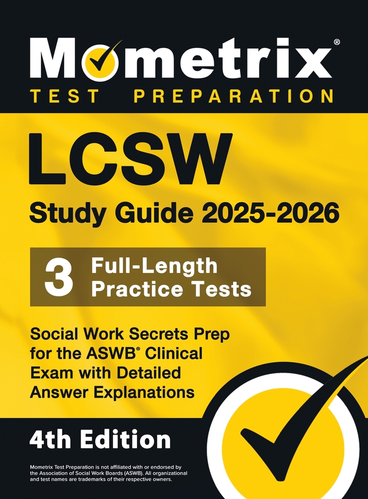 LCSW Study Guide - Full-Length Practice Tests, Social Work Secrets Prep for the ASWB Clinical Exam with Detailed Answer Explanation: [4th Edition] cover