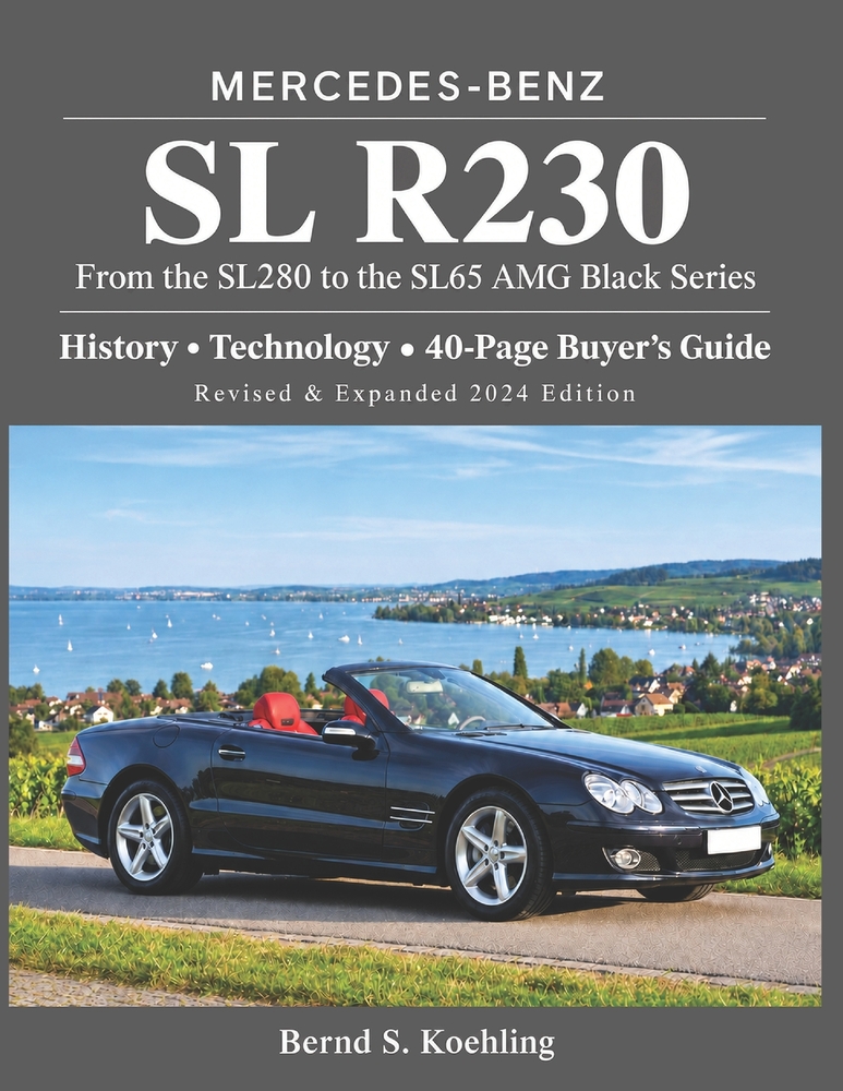 MERCEDES-BENZ, The modern SL cars, The R230: From the SL280 to the SL65 AMG Black Series cover